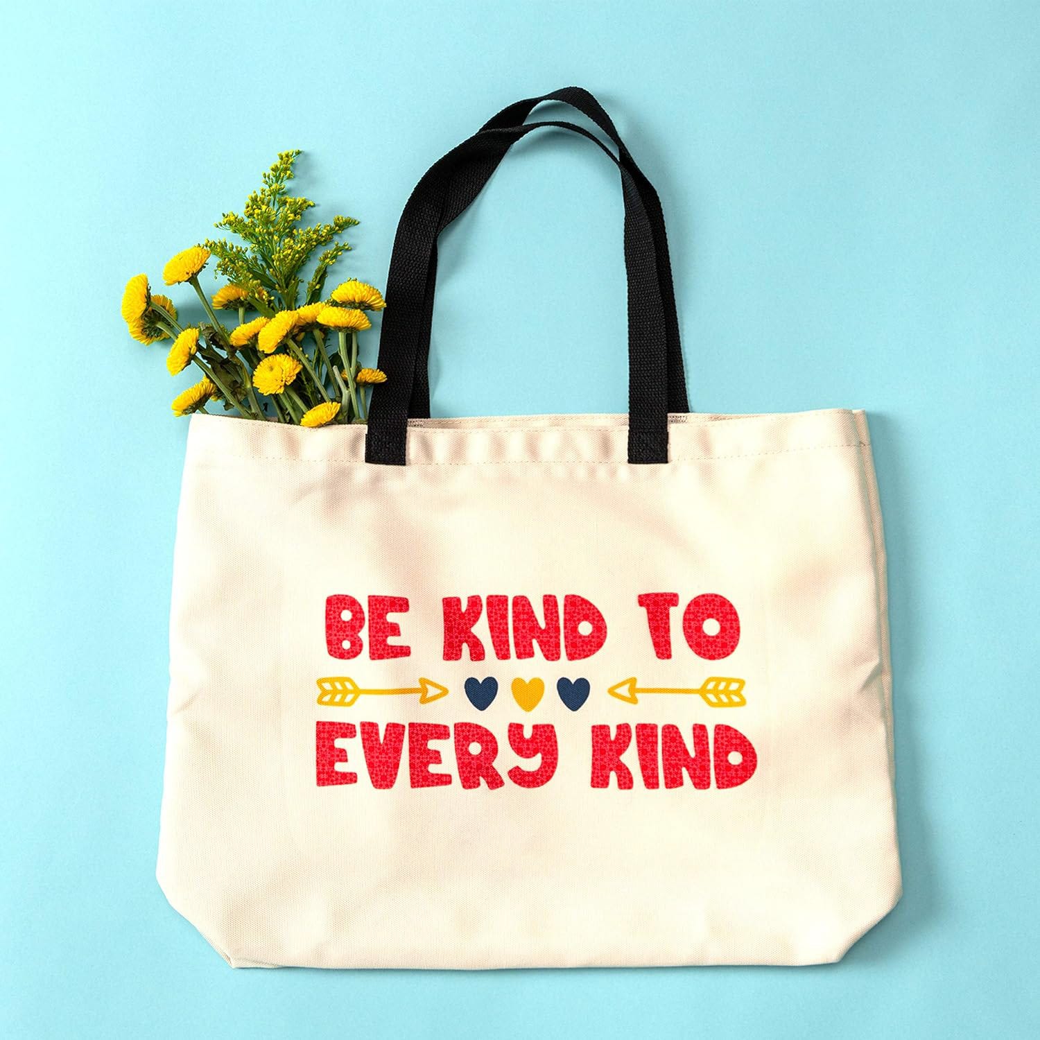 Borsa media in tessuto da personalizzare Cricut