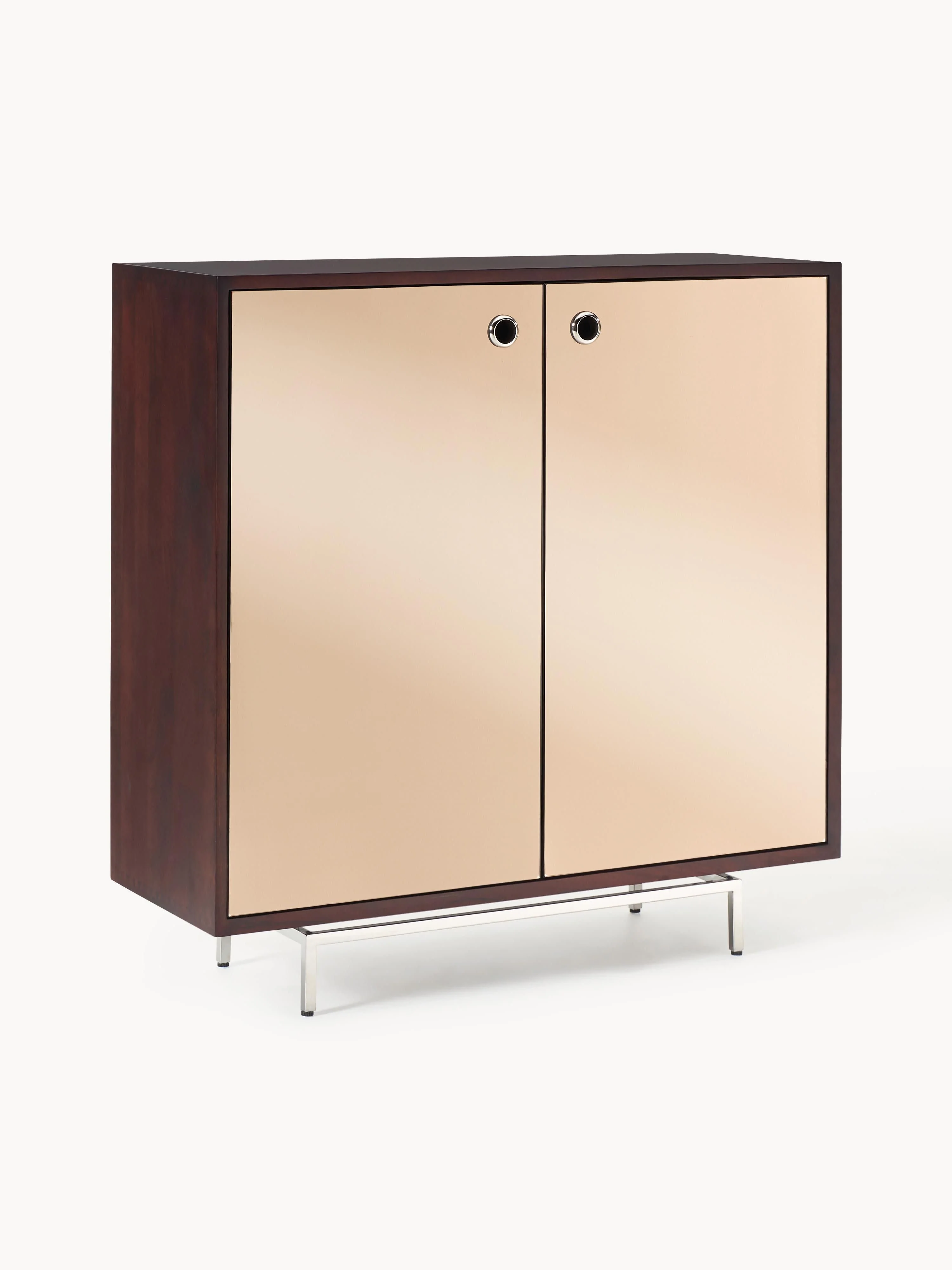 Highboard Scarlett mit Spiegelglas-Türen