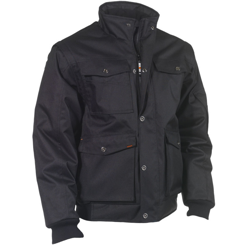 Veste Balder noire M HEROCK