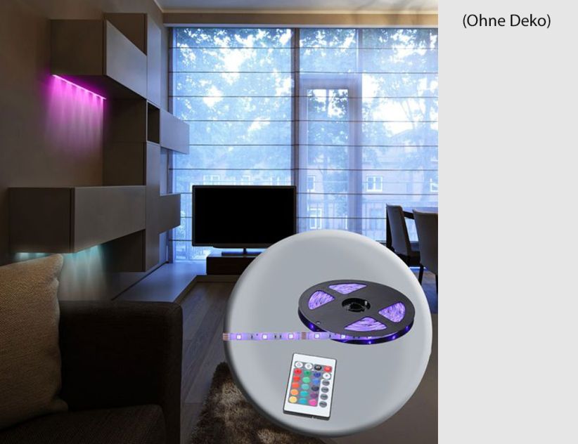 Lichtband LED Bunt