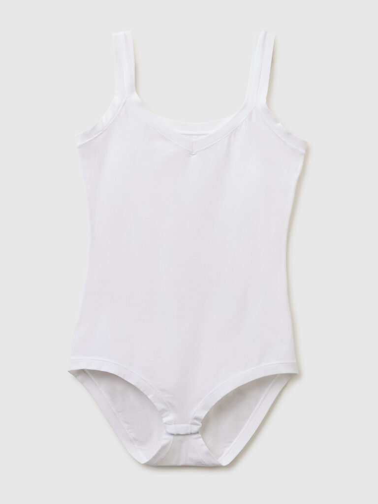 Super stretch cotton bodysuit