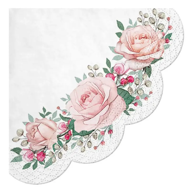 Serviette 12er-Set Round