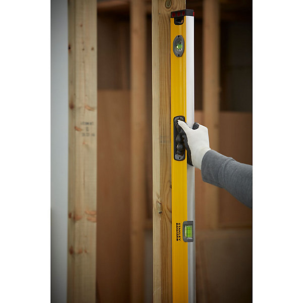Niveau à bulle Stanley FatMax 1-43-548 3 fioles en aluminium longueur 120 cm