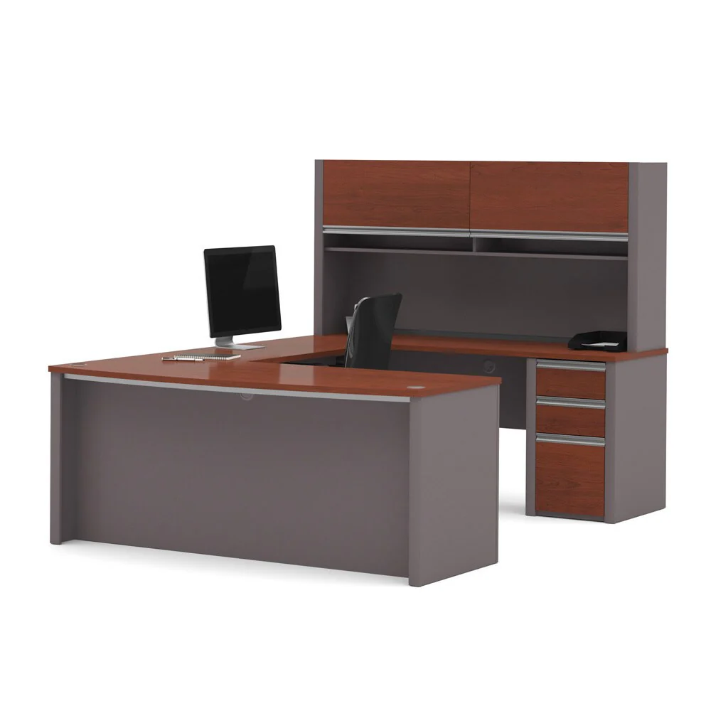 Bestar Connexion U-shaped Workstation Desk Kit
