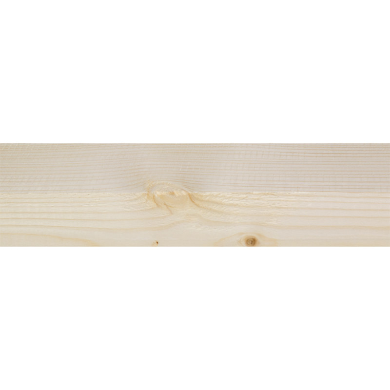 Chevron en sapin brut 210 x 7,4 x 4,6 cm