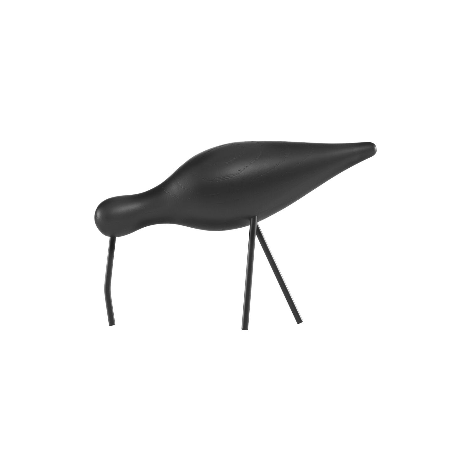 Shorebird, black/black
