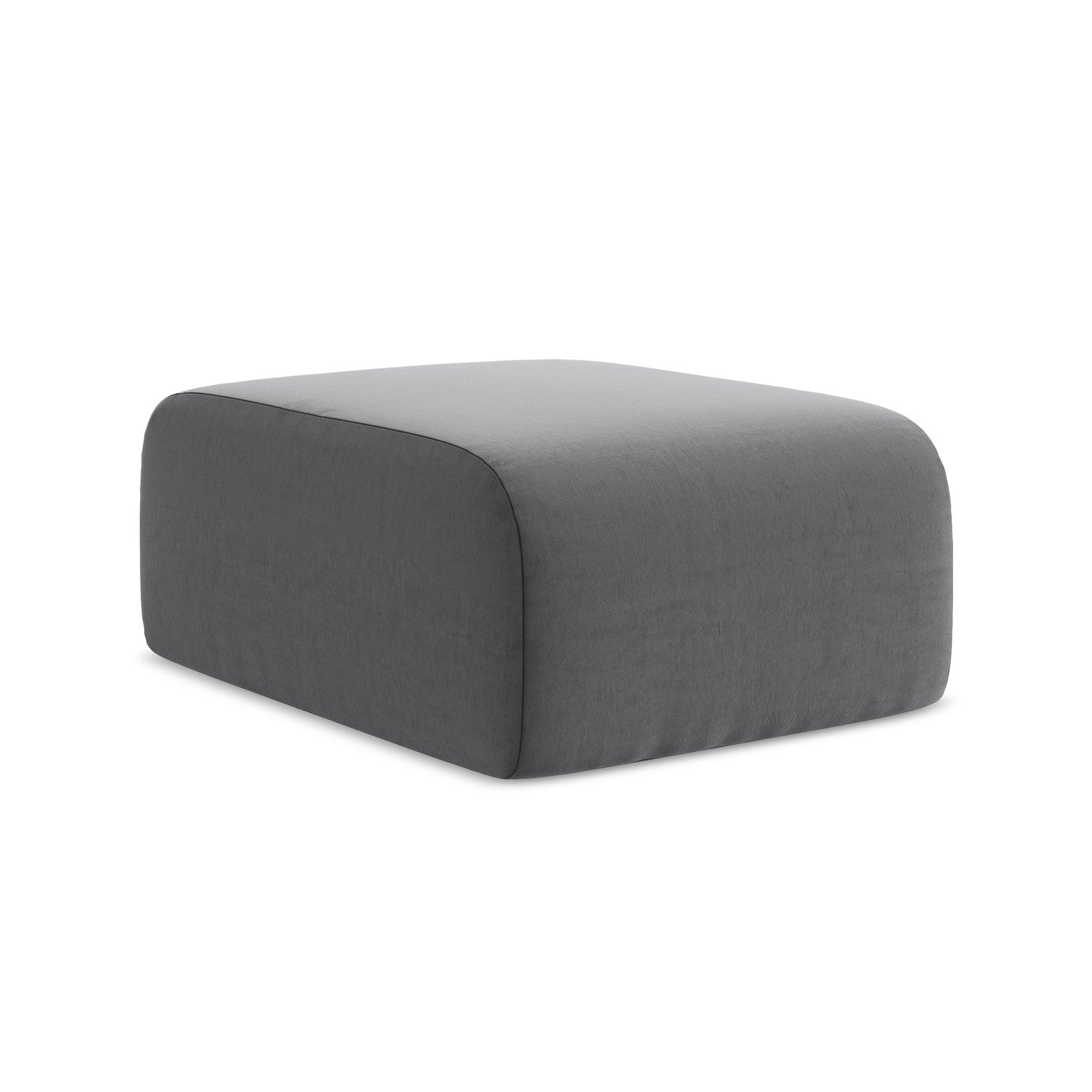 LaMiaSofa Poef Cervo - velours - staal - 72x94x42