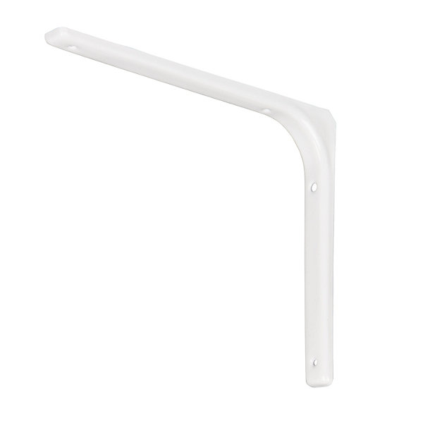 équerre en acier blanc Form Alchimy H.30 x P. 25 cm