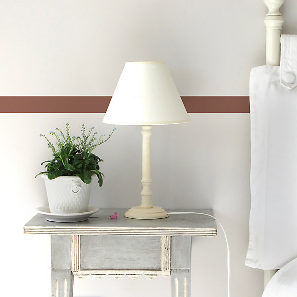 Frise adhésive autocollante brique 5 cm x 300 cm - Déco murale intérieure unie et facile à poser