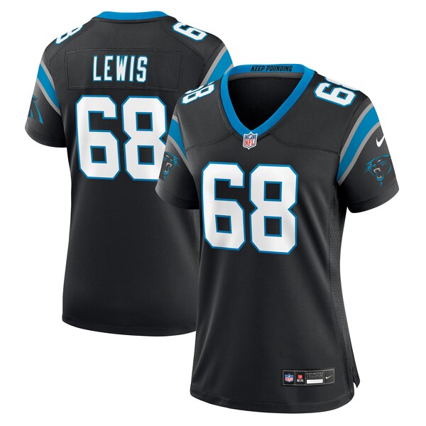 Damien Lewis Carolina Panthers Nike Women's  Game Jersey -  Black