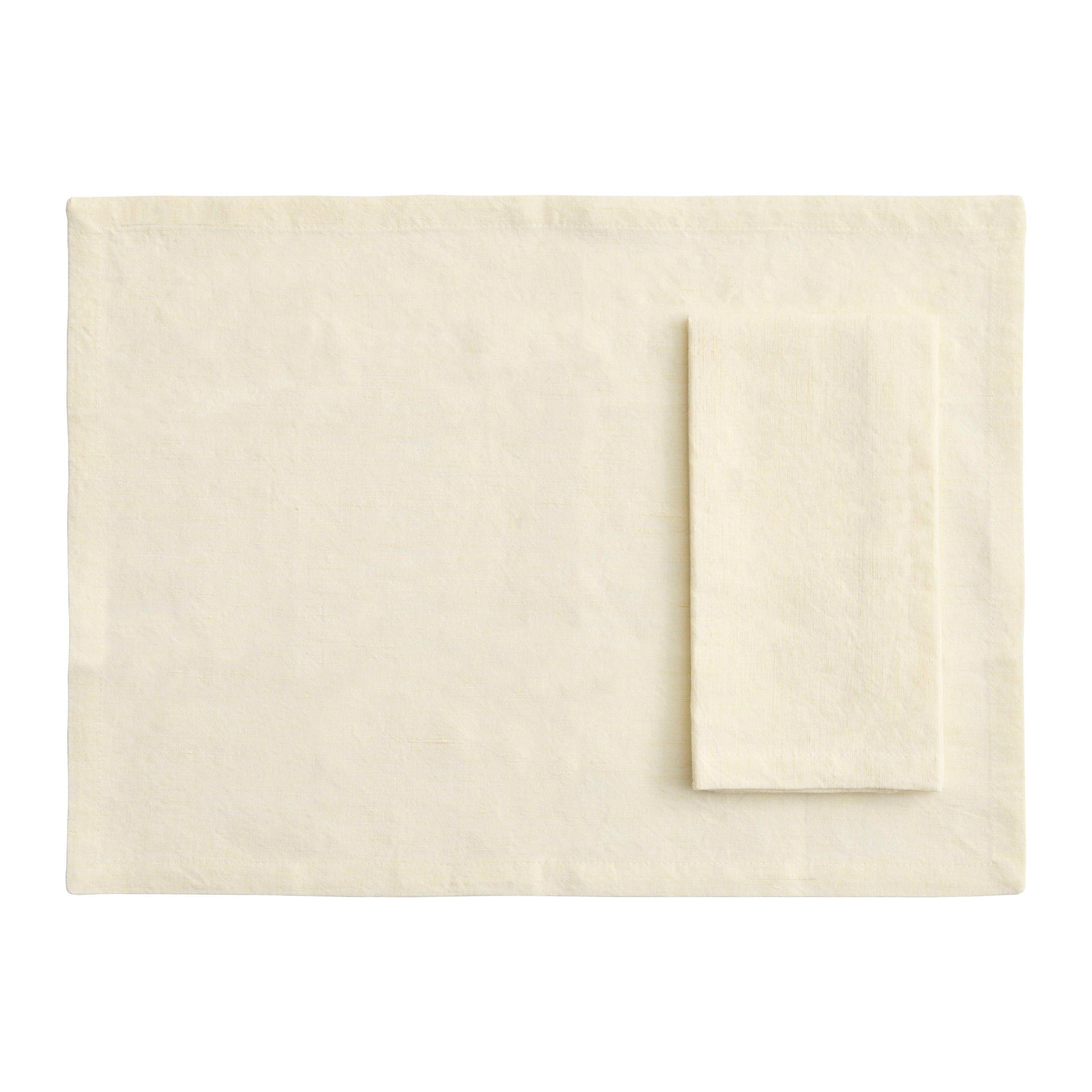 HAY Tavolo Placemats / Servetten - Set van 4 - Soft Yellow