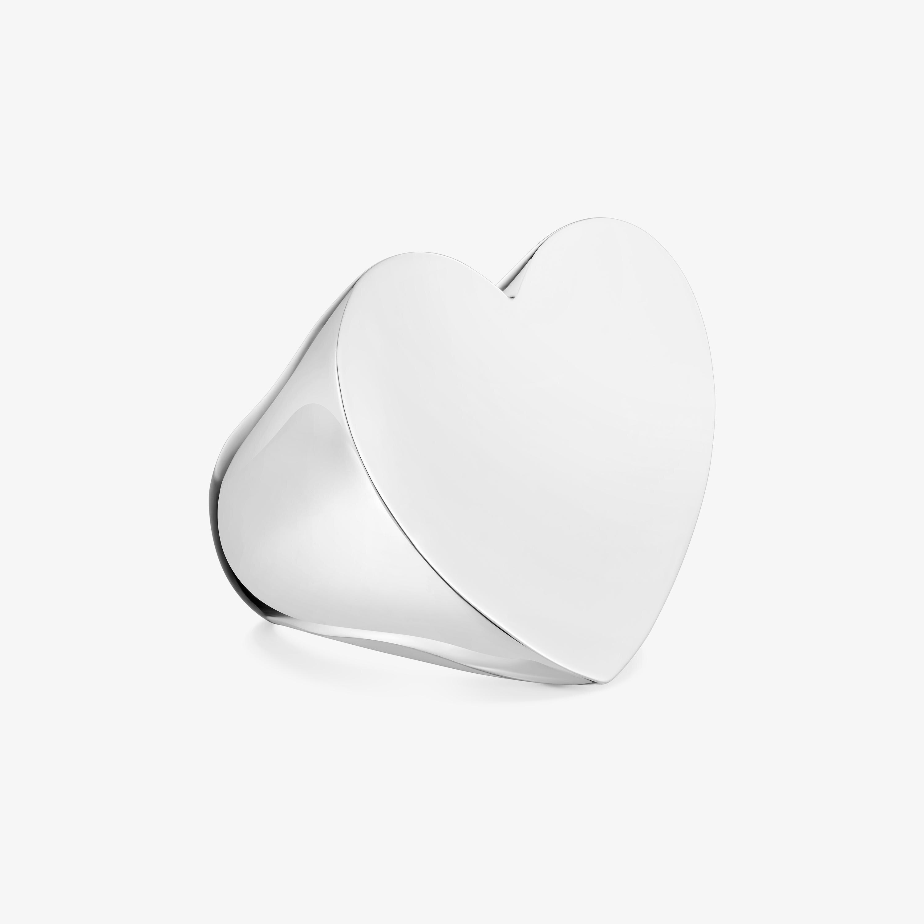 Anillo sello grande de plata corazón Sweet Dolls