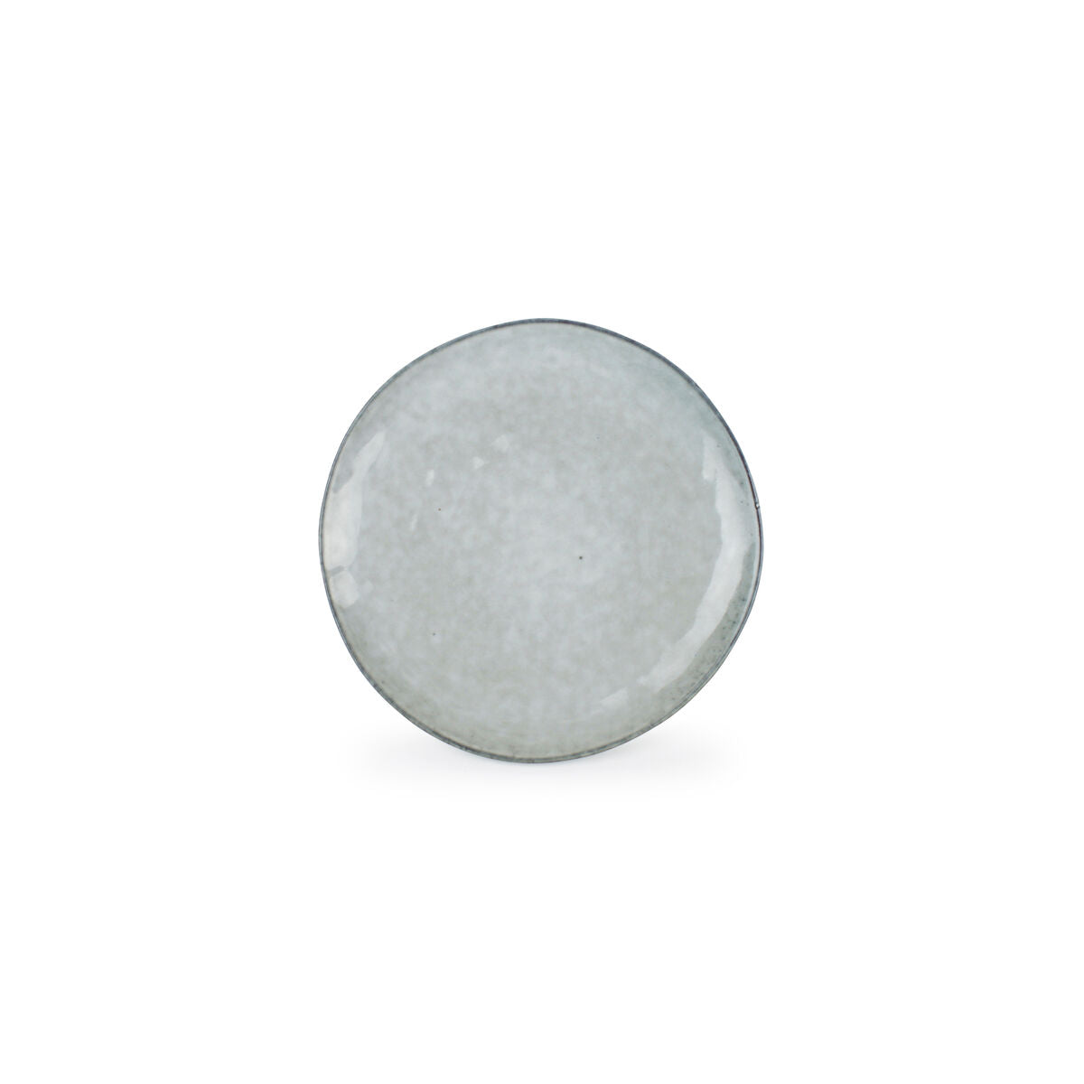 Salt & Pepper - Plat bord 21cm coupe groen Artisan - Set van 4