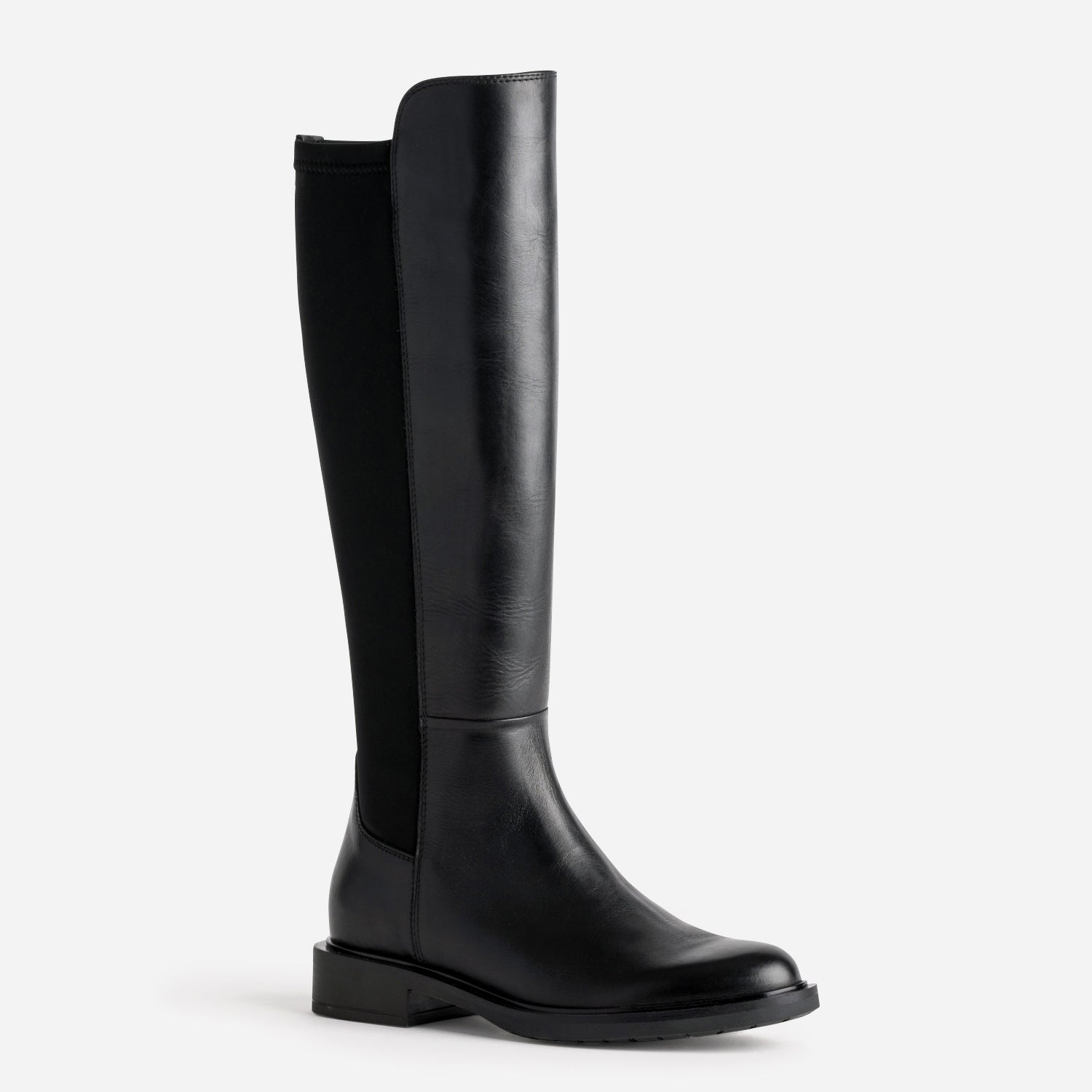 Botte noire bi-matière
