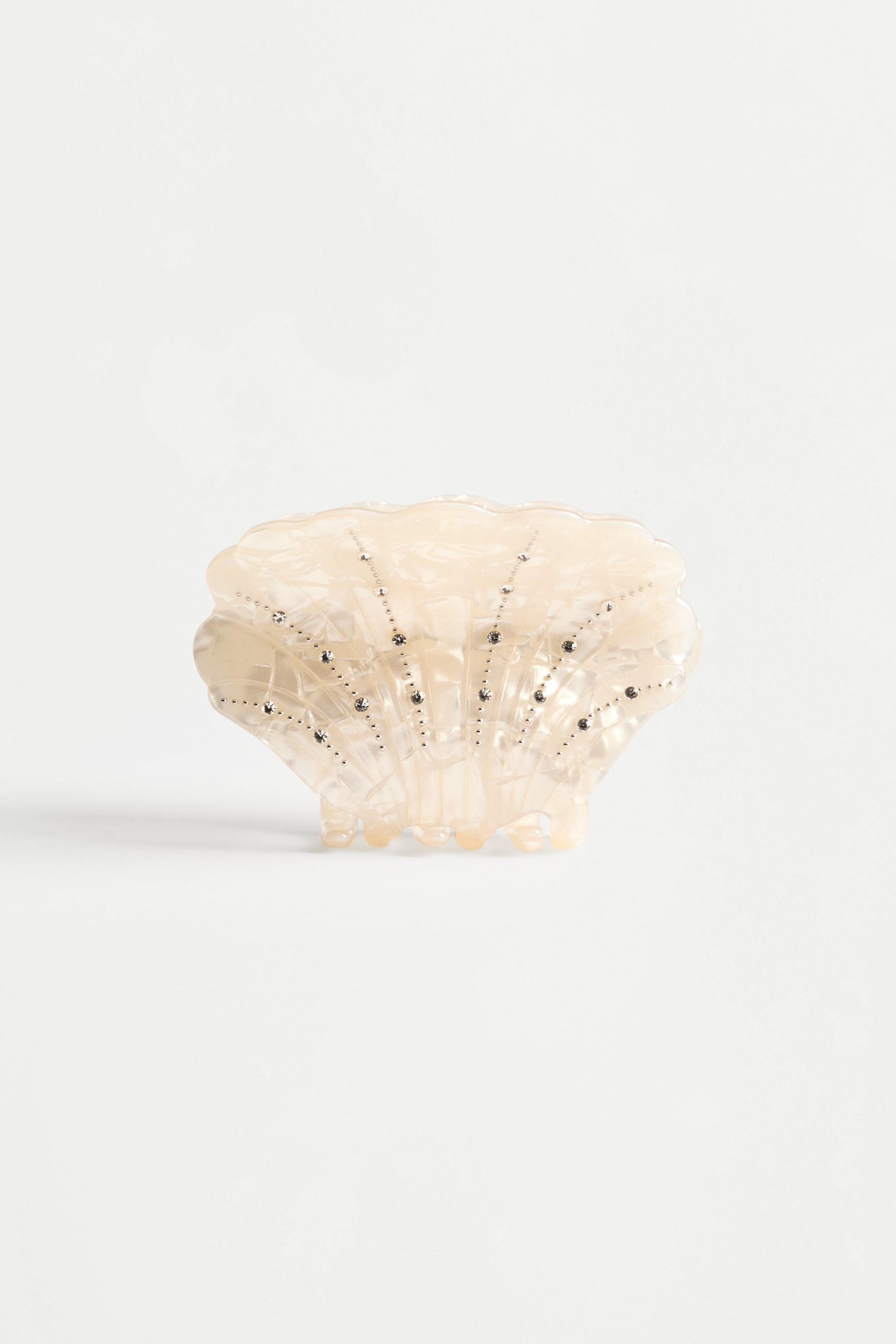 Pinza concha strass