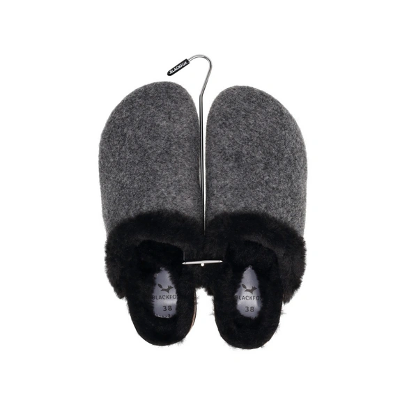 Pantoffel »Homely«, Gr. 42, grau