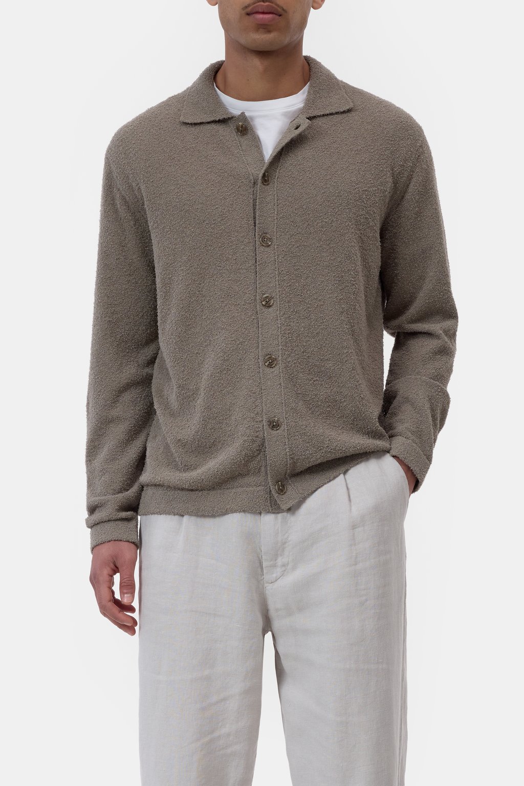 Cardigan aus Bio-Baumwolle
