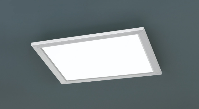 Plafon PHOENIXkwadratowy srebrno-biały LED 1x15W 30cm 1500lm IP20 Trio