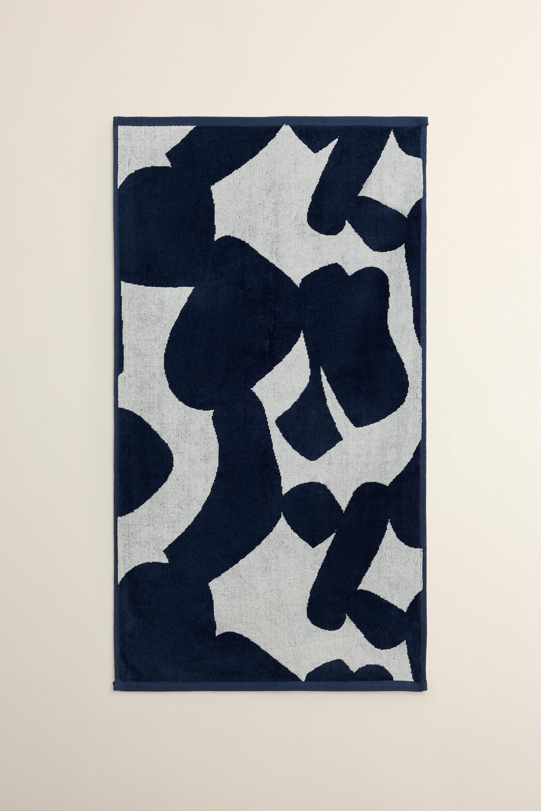 Toalla de baño estampada 140 x 70 cm