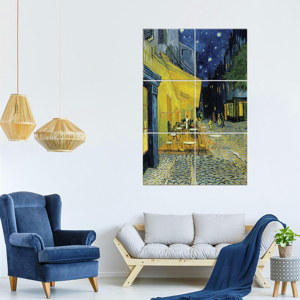 - Tableau Terrasse du Café le soir - Vincent Van Gogh 100x150cm