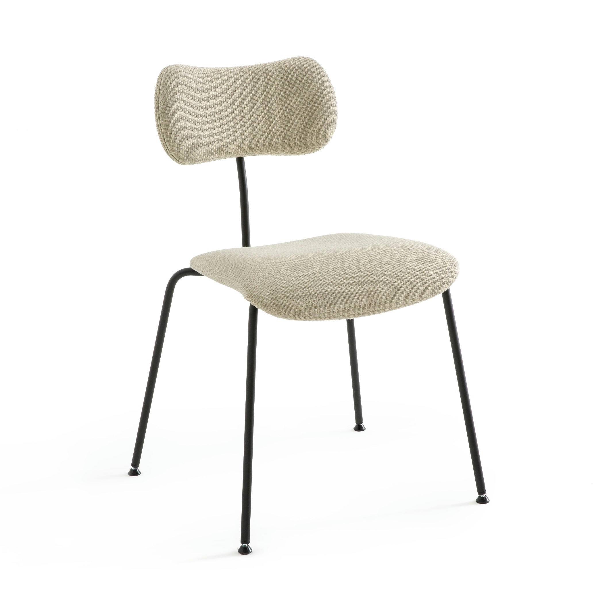 Chaise tweed texturé Nod