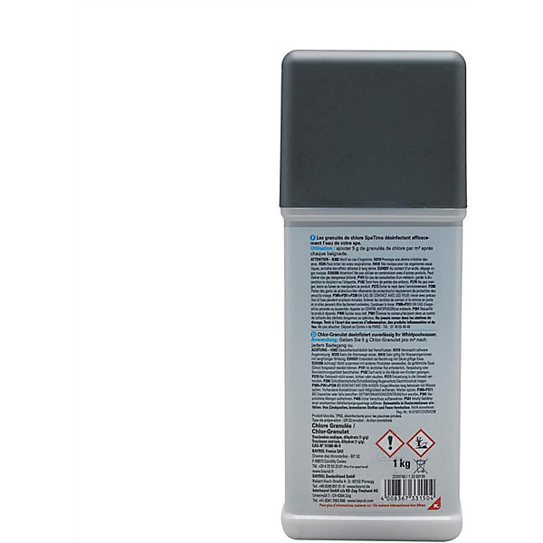 Chlore Granulés spa Bayrol SpaTime - 1 kg - 1 kg