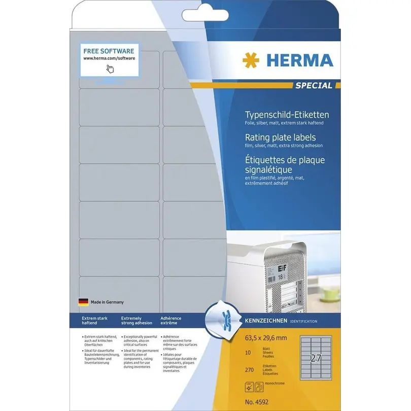 Etiketten 10er-Set Herma
