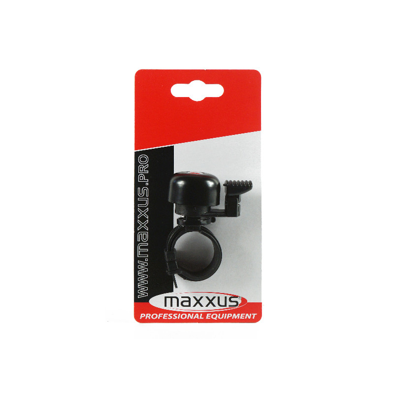 Sonnette pour vélo Mini Easy en aluminium noire