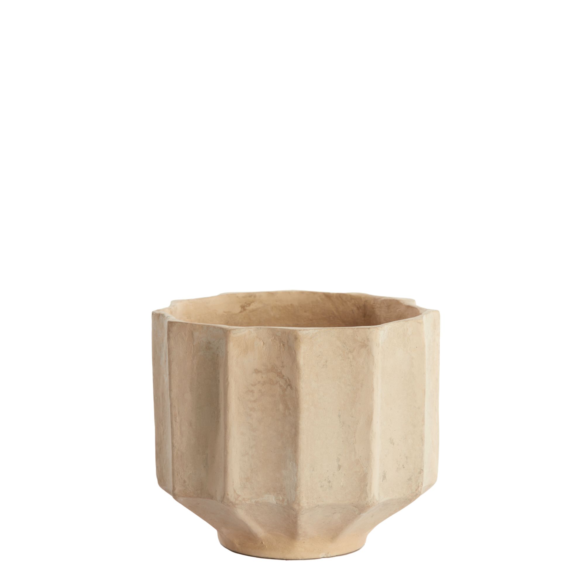 Light & Living bloempot Salou - wit - Ø21cm