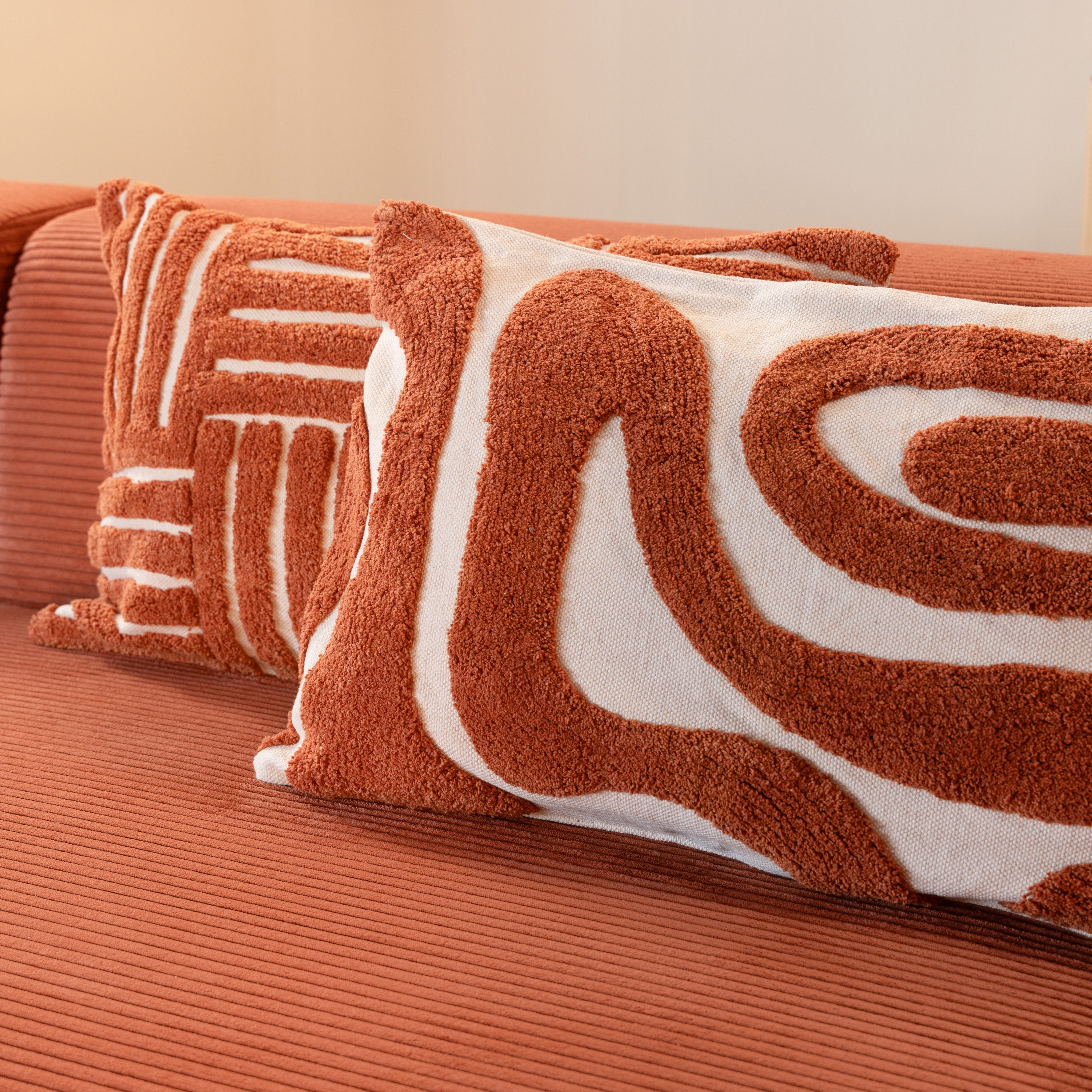 by fonQ Forma Sierkussen 40 x 60 cm - Terra