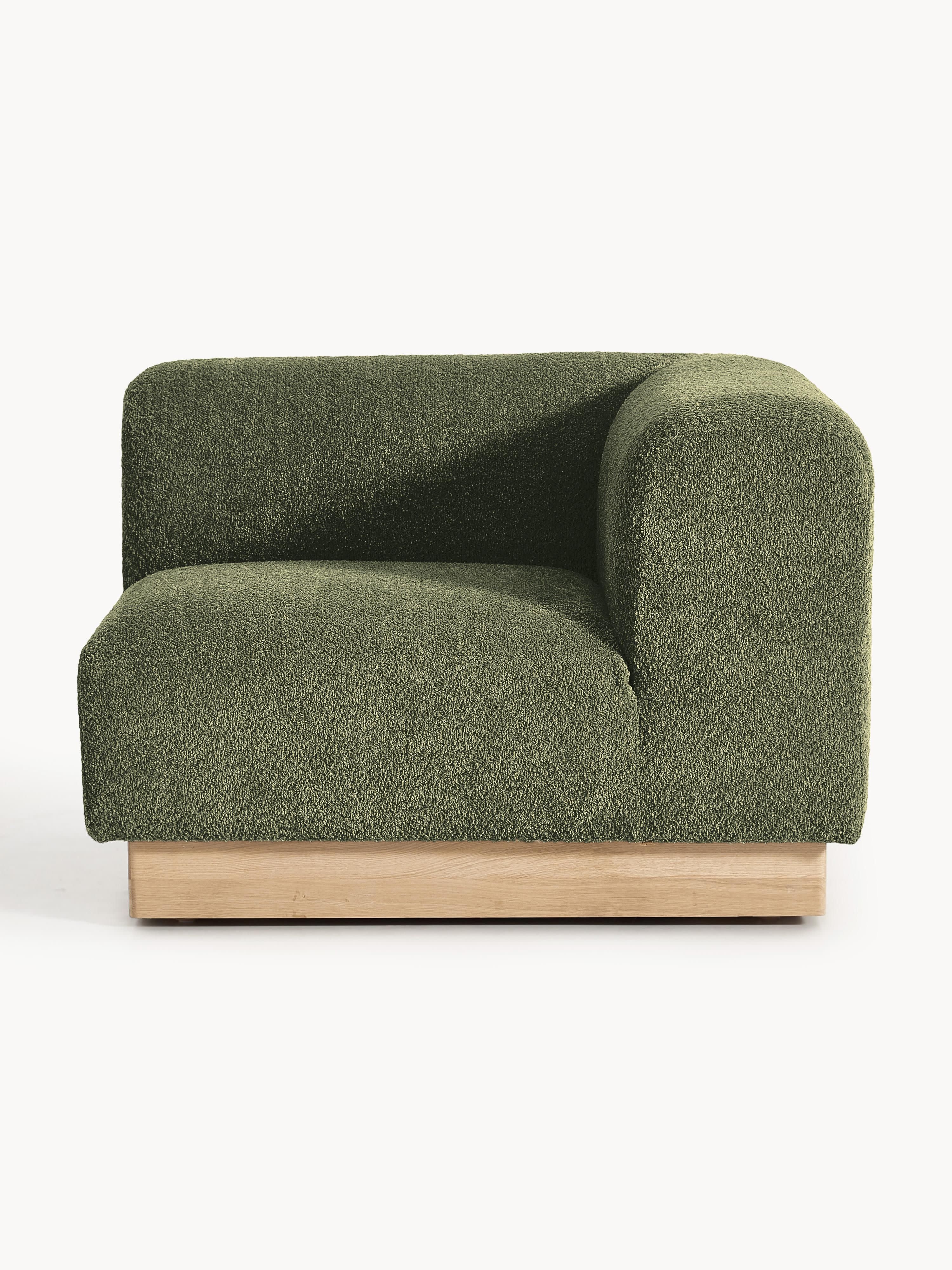 Eckmodul Natalie aus Teddy-Bouclé