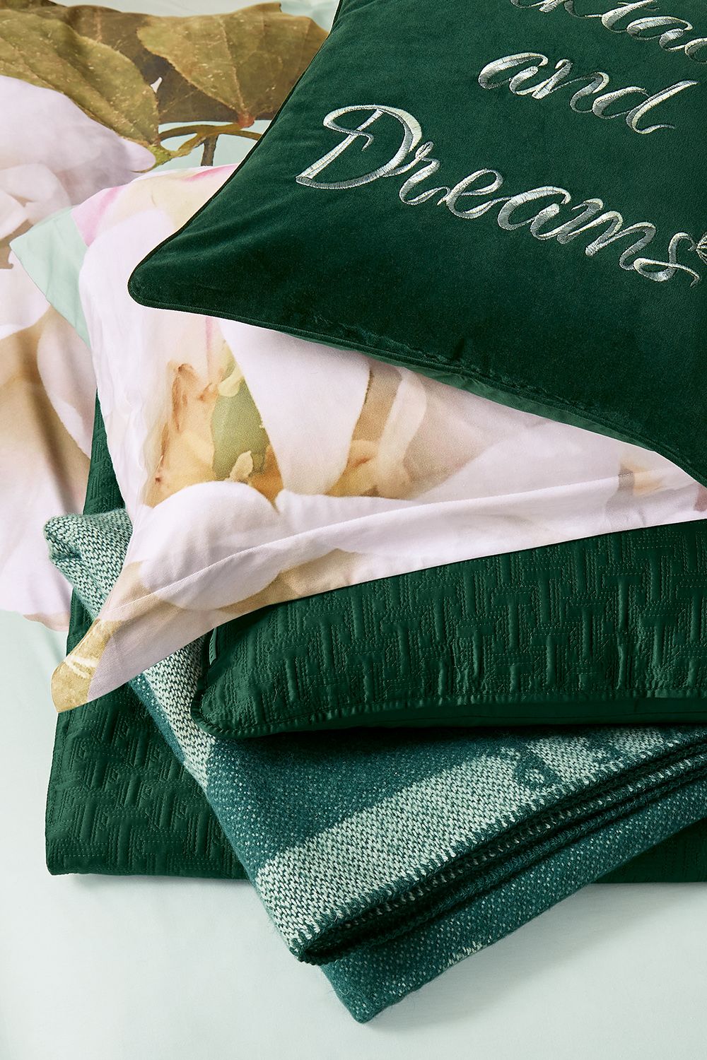 Ted Baker Cocktails & Dreams' Cotton Velvet Cushion