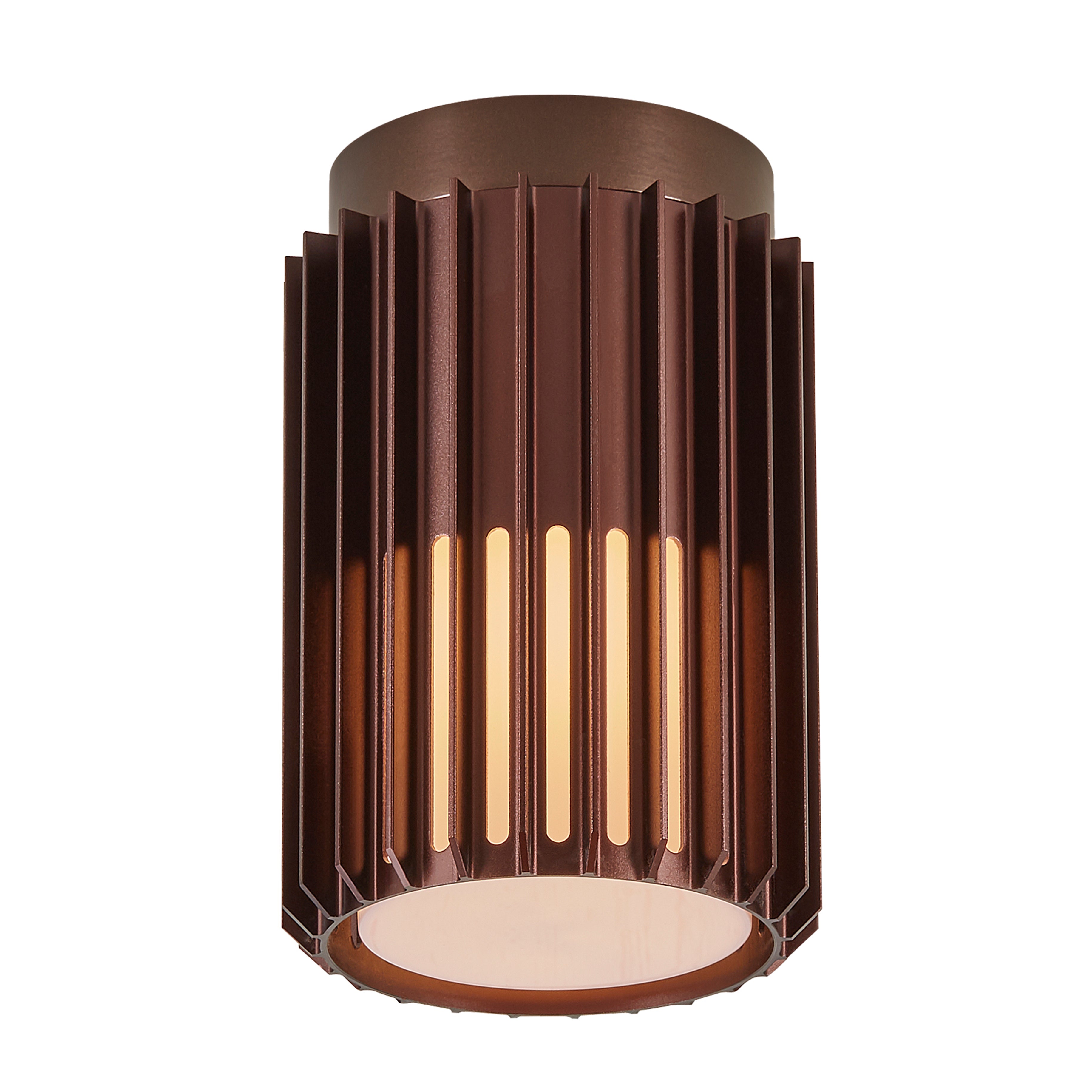 Nordlux Aludra | Plafondlamp | Zeegrijs Metallic Bruin | E27 | Seaside