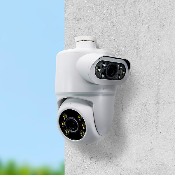 Caméra IP extérieure motorisée 2K avec double objectif HomeCam Dual PTZ - Avidsen - 127156