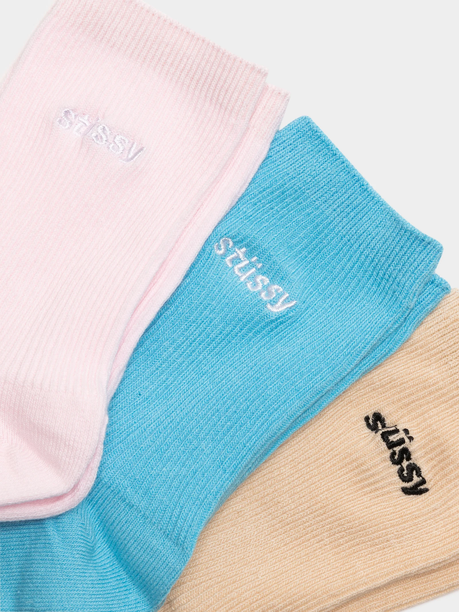 3 Pairs of Womens Rib Sock