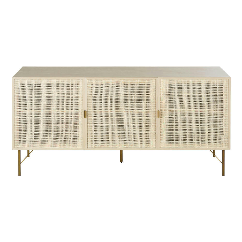 Solstice - Buffet 3 portes cannage en rotin