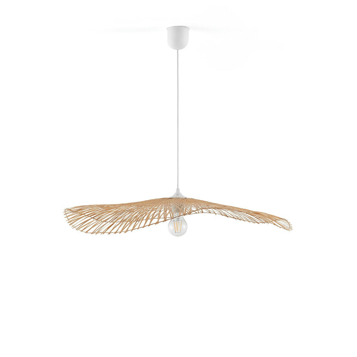 Suspension en bambou aérienne Ø70 cm, Ezia