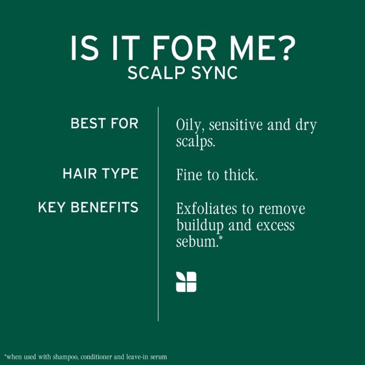 BIOLAGE Scalp Sync Purifying Concentrate