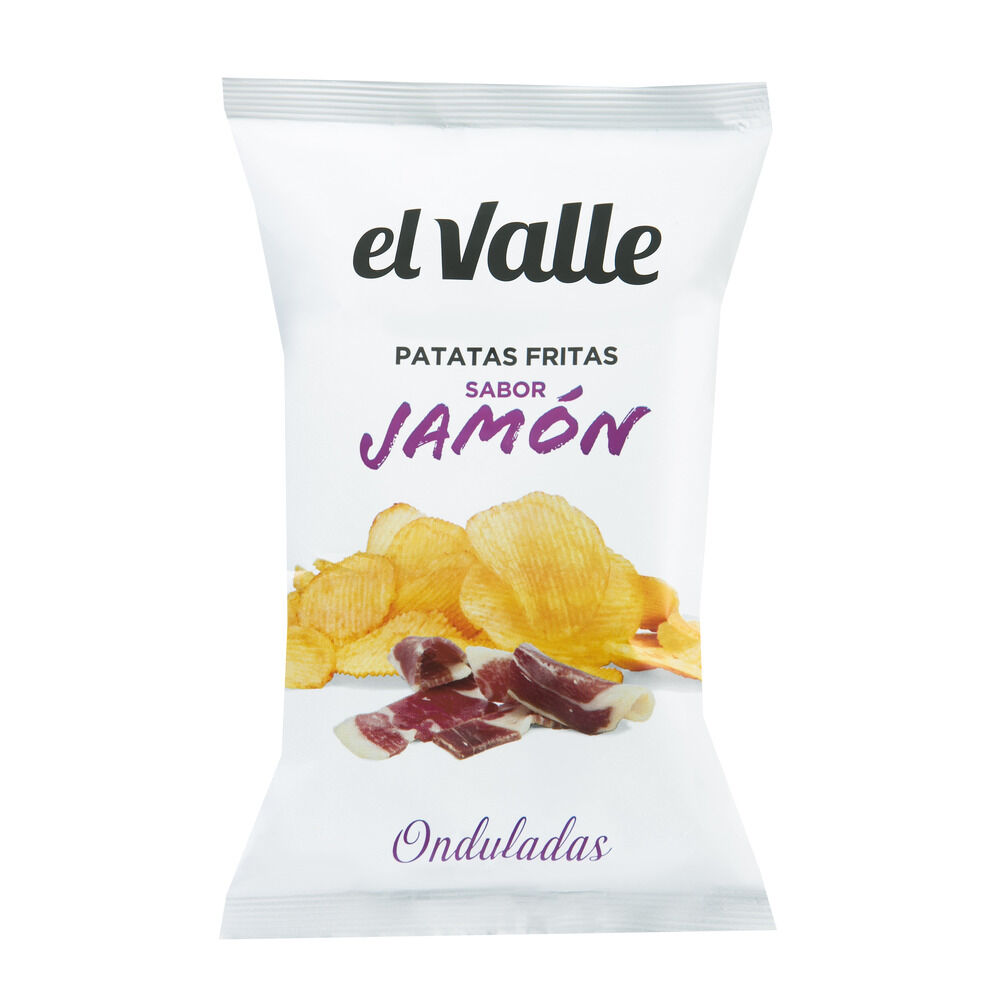 Chips ondulées El Valle saveur jambon 130g