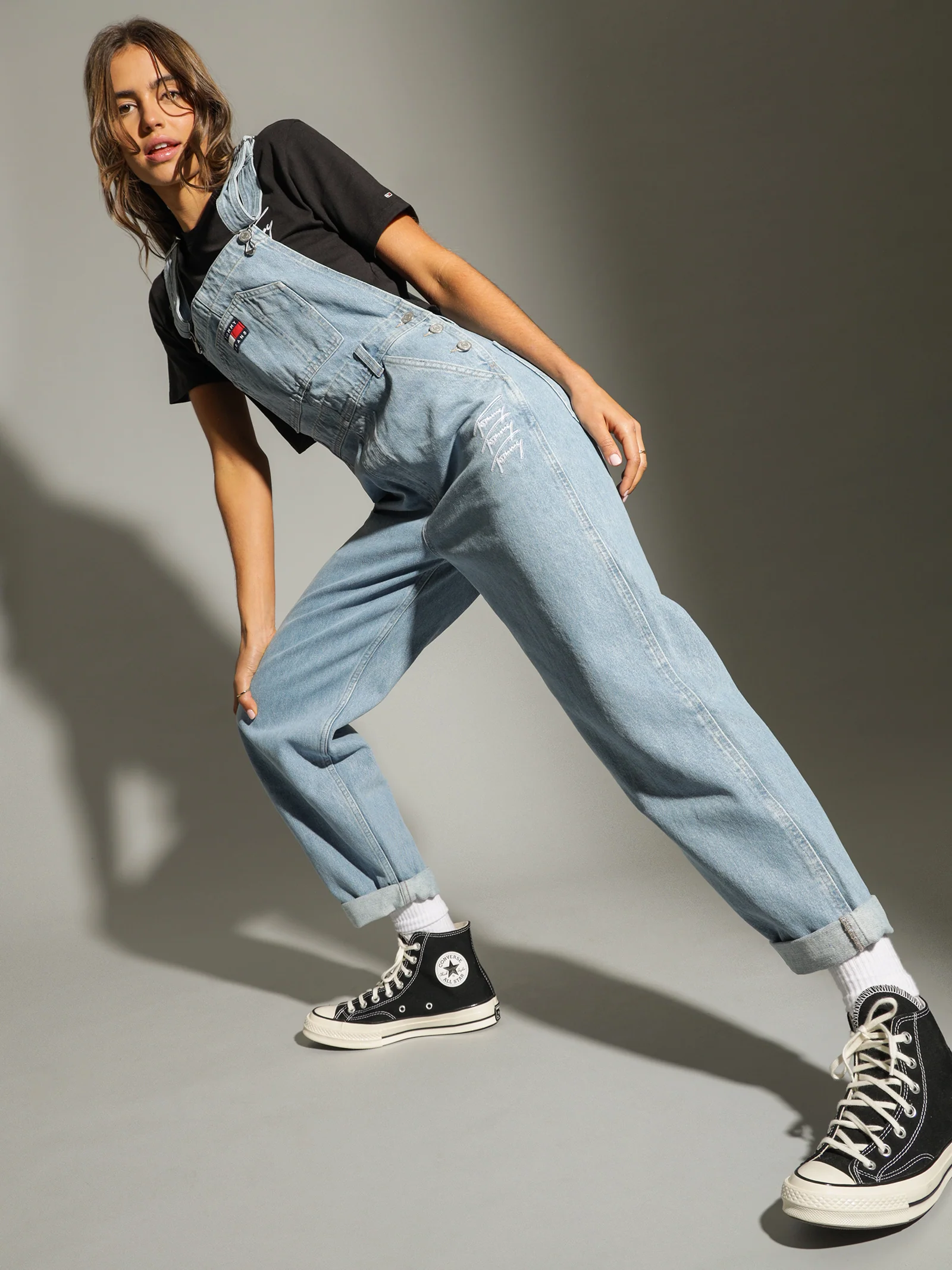 Hemp Denim Dungarees