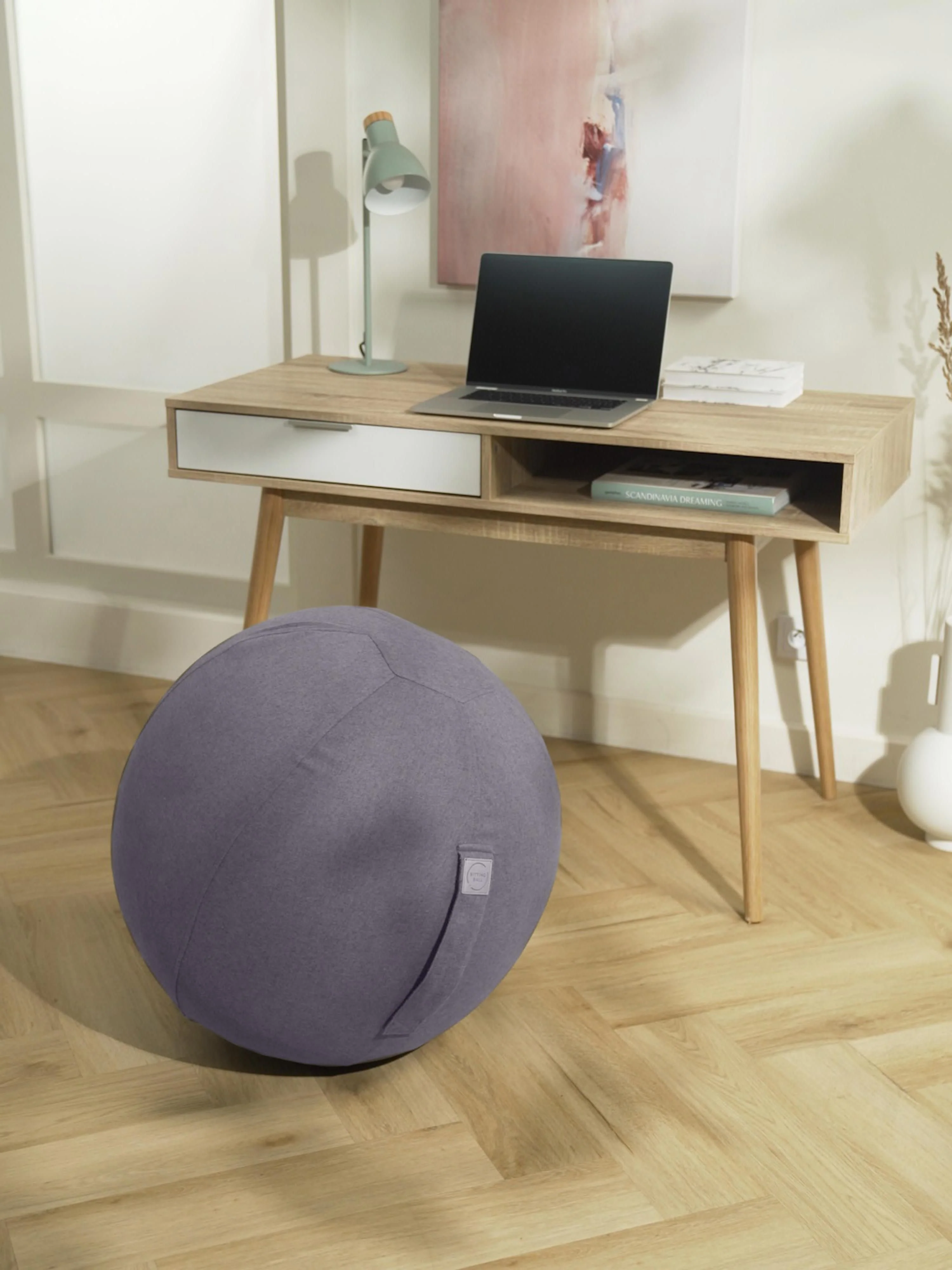 Sitzball Felt mit Tragegriff