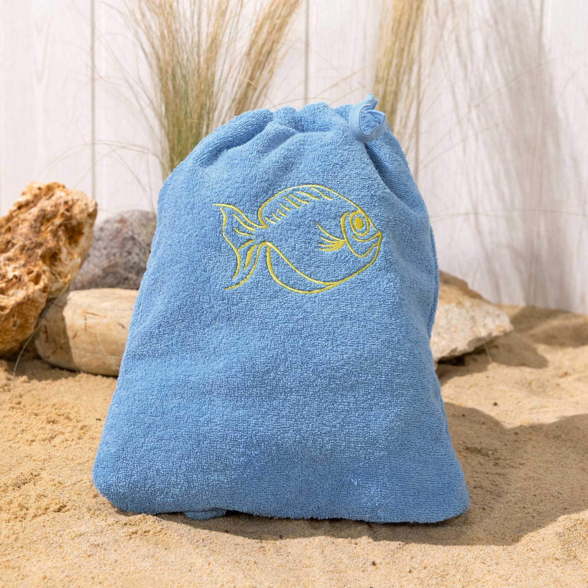 Drap de plage sac à dosLa récré sous-marine