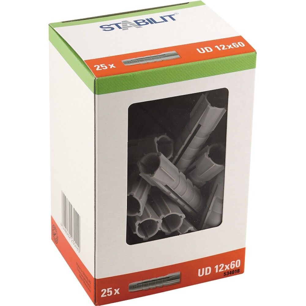 SPIKERGLUGG STABILIT 60X12 MM 25 STK