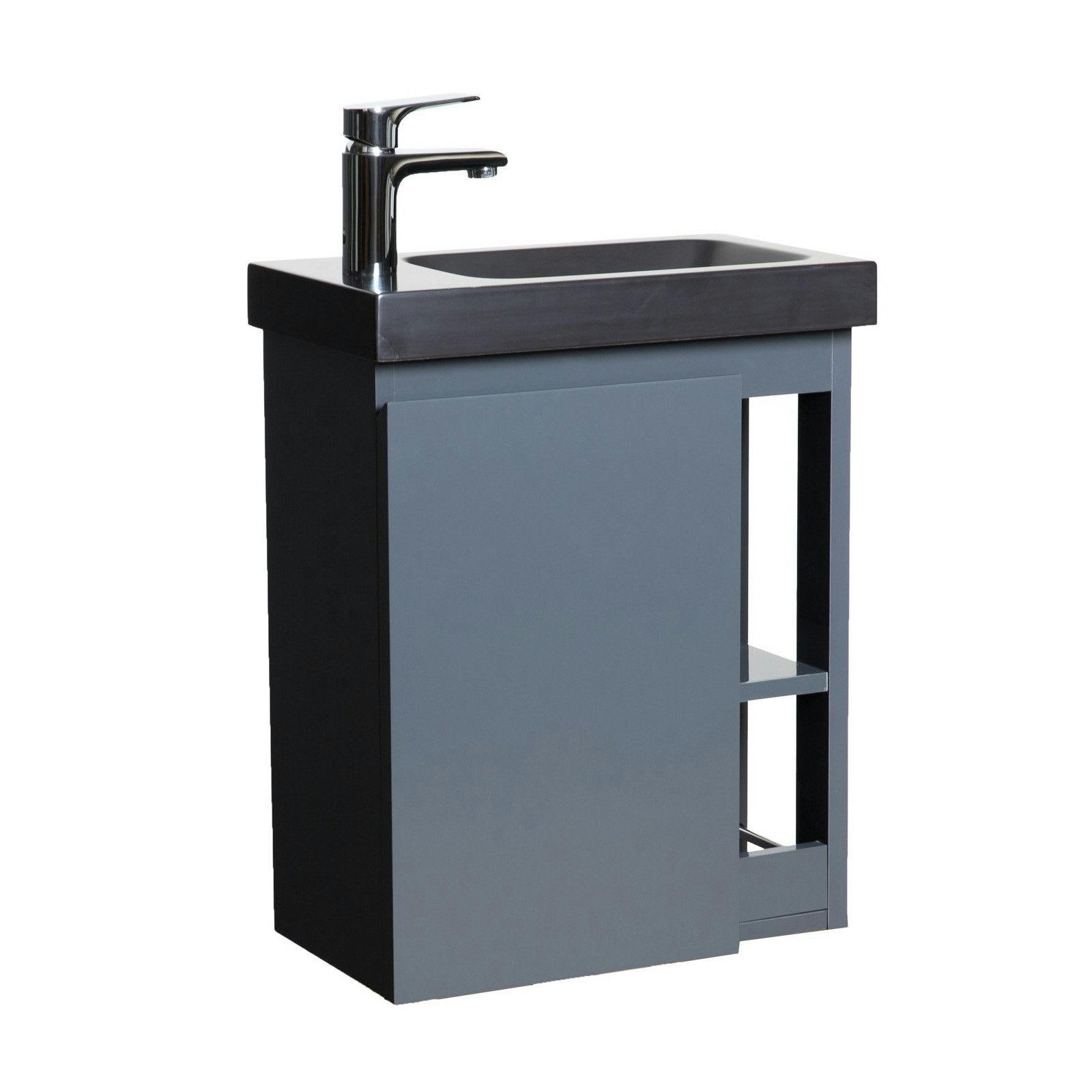 HAMPTON - Meuble lave-mains  Gris