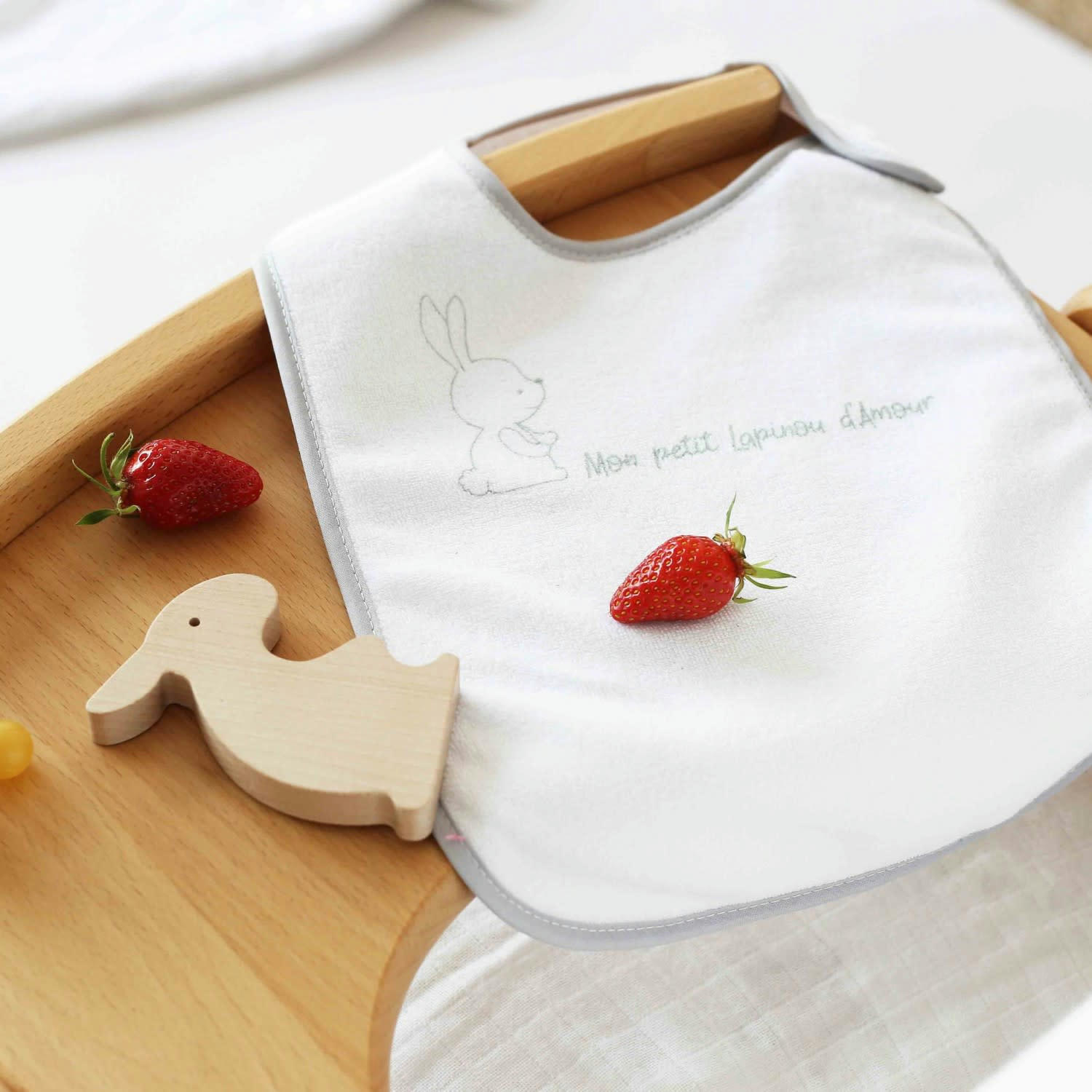 - Lot de 5 bavoirs Milky baby