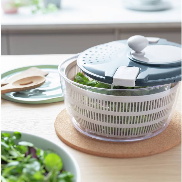 Habitat Healthy Eating Salad Spinner - Blue