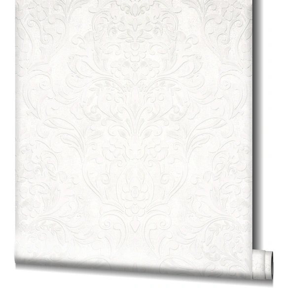 Vliestapete »City Glam«, Ornament, grau