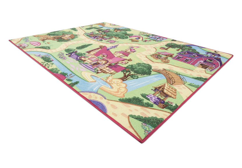 DYWAN REBEL ROADS Candy Town 27 dla dzieci antypoślizgowy - 95x133 cm