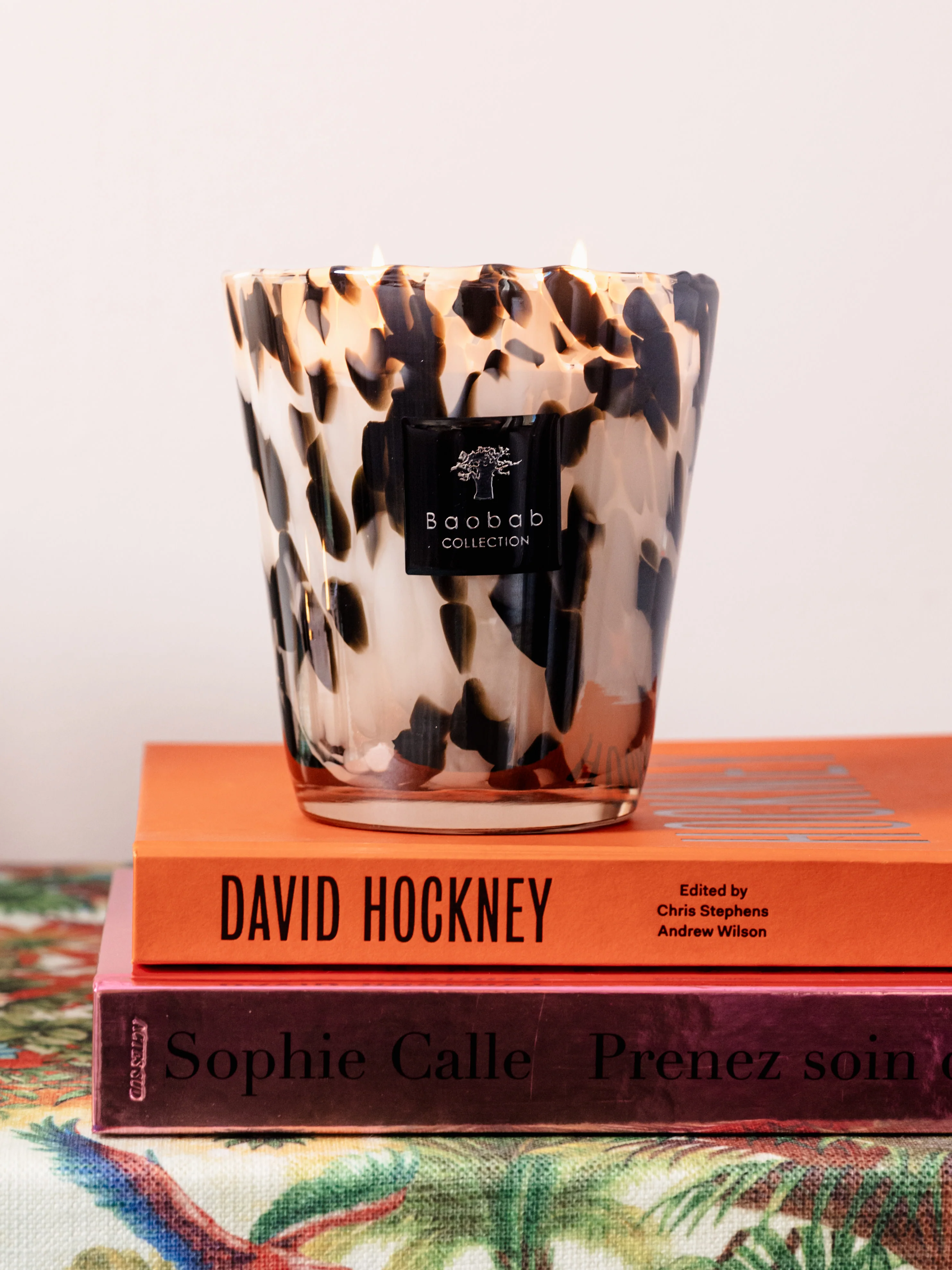 Duftkerze Black Pearls (Grapefruit, Ingwer, Rose)