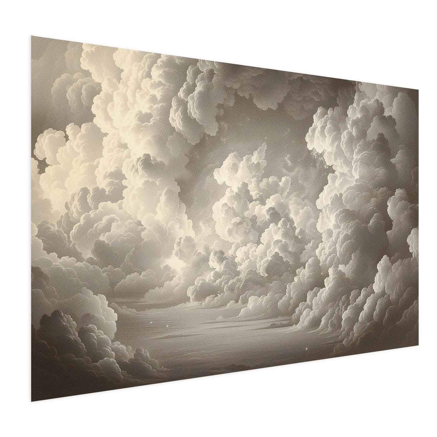 Plakat Miękka gra światła 30x21 cm